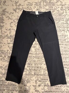Under Armour Men's Black Athletic Performance Pants